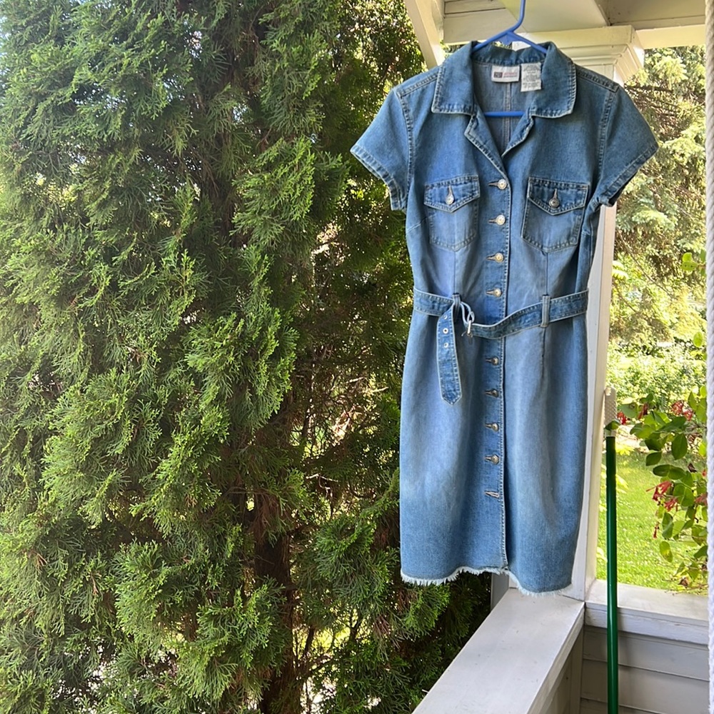 Faded Glory AUTHENTIC blue jean dress